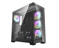Obudowa DarkFlash DS900 Black + fans